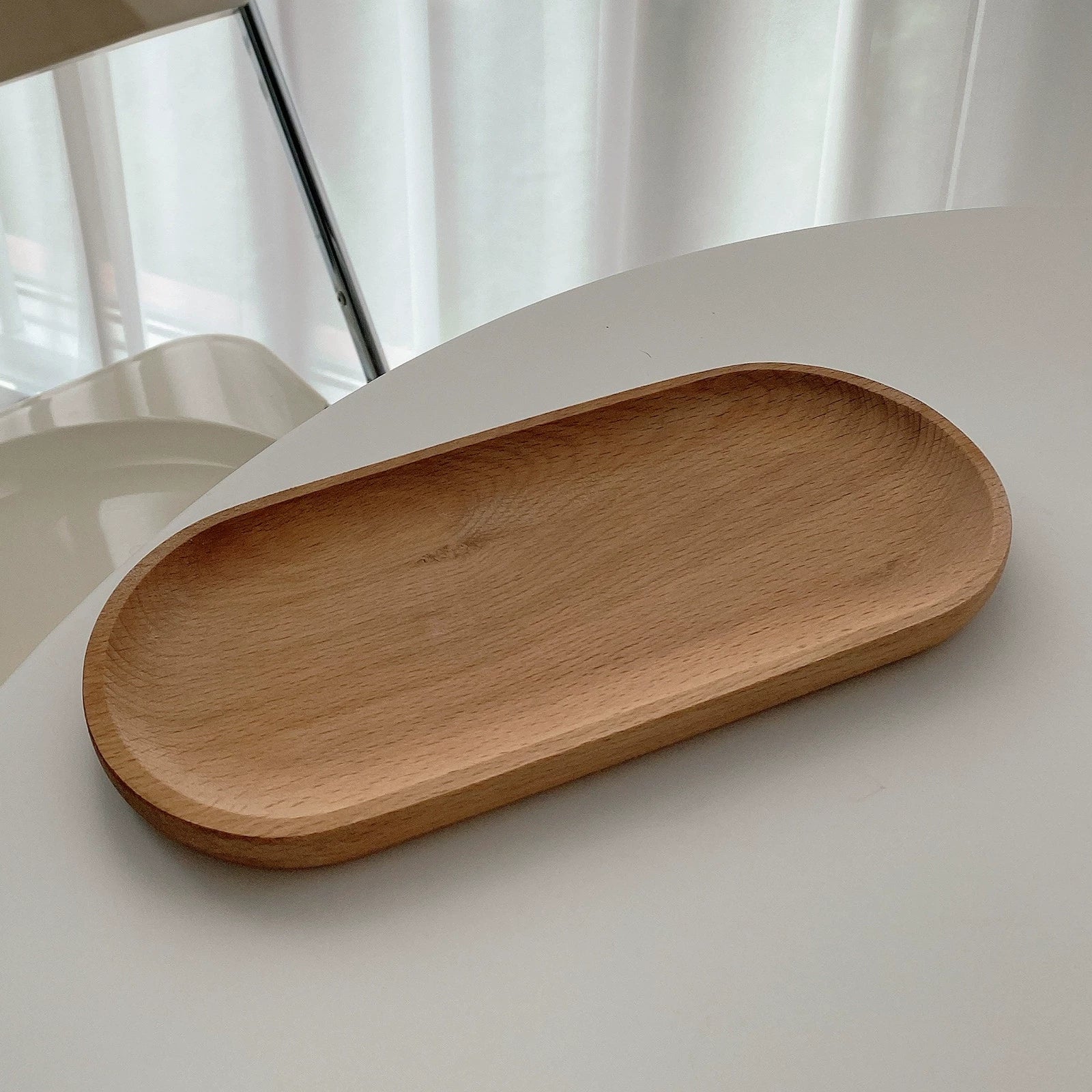 Versatile Wooden Tray - Perfect for Perfume, Soap, Jewelry & Candles