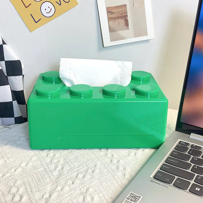 Joel's Lego Spring Tissue Box - Fun and Functional Decor