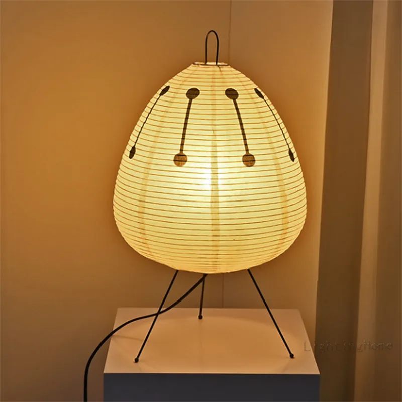 Japanese Design Akari Wabi-Sabi Yong Table Lamp - Elegant Home Decor