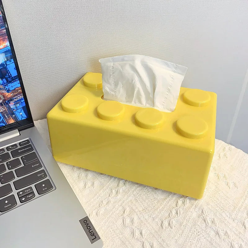 Joel's Lego Spring Tissue Box - Fun and Functional Decor
