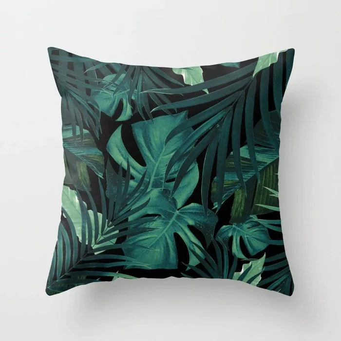 Kiki's Cactus Monstera Pillow Covers - Fresh Botanical Home Decor